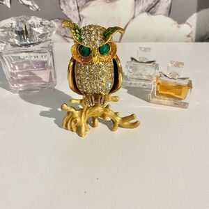 Large Owl Trinket Box